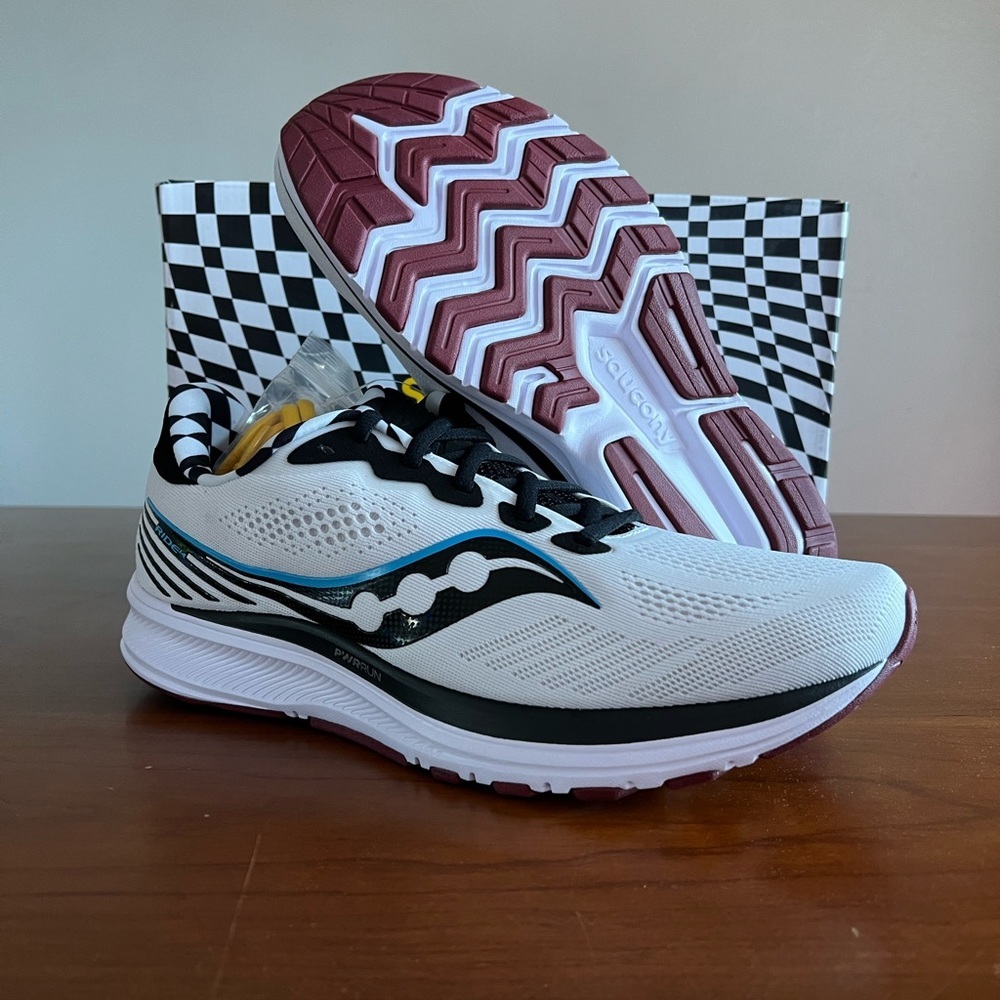 Saucony Ride 14 Running Shoes S20650-40 Reverie Noir Men’s Size 10 - Picture 6 of 7